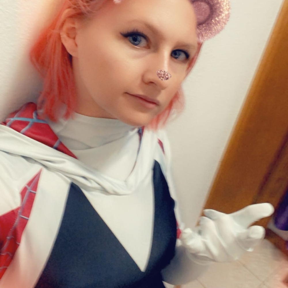 Spider Gwen Costume with mask